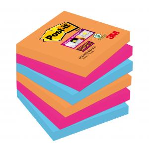 Bločky Post-it Super Sticky `Bangkok` 76x76mm