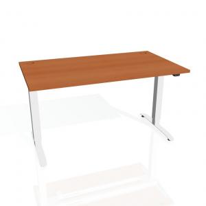 Pracovný stôl Motion, ZO, 2S, 140x70,5-120,5x80 cm, čerešňa/