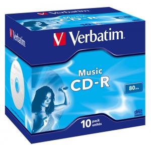 Verbatim CD-R Audio music 80 min. klasický obal