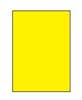Etikety farebné 210x297mm APLI A4 100 hárkov žlté