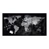 Sklenená tabuľa artverum 91x46cm mapa sveta