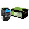 Toner Lexmark 802C pre CX310/CX410/CX510 cyan (1.000 str.) 
