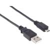 Kábel prepojovací Premiumcord USB 2.0 A Micro B 5m 