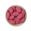Mandle v bielej čokoláde v malinovom prachu 100 g 